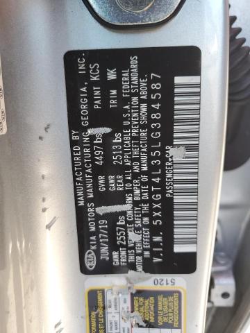 2020 Kia Optima Lx VIN: 5XXGT4L35LG384587 Lot: 57392844