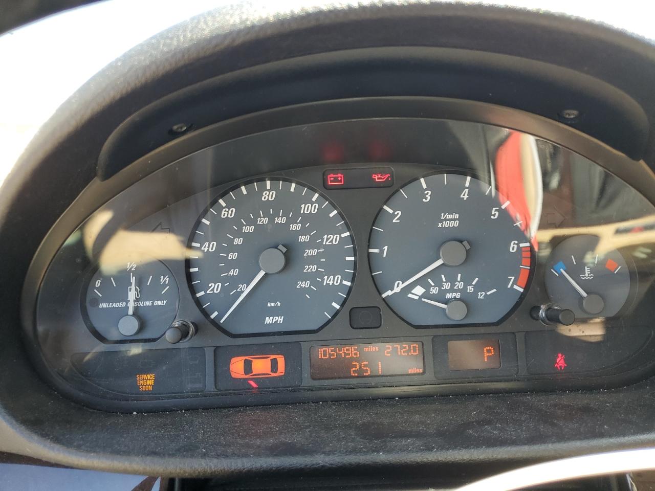 WBABN334X1JW57780 2001 BMW 325 Ci