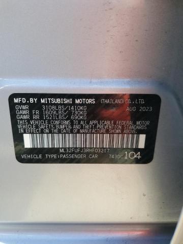 2024 MITSUBISHI MIRAGE G4 - ML32FUFJ3RHF03217