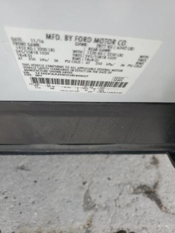 2017 Ford Explorer Police Interceptor VIN: 1FM5K8AR9HGB40607 Lot: 59704404