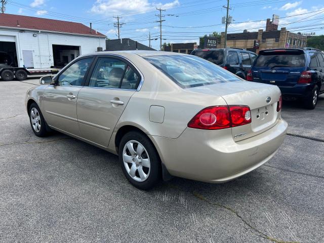 KNAGE123675111594 2007 Kia Optima Lx