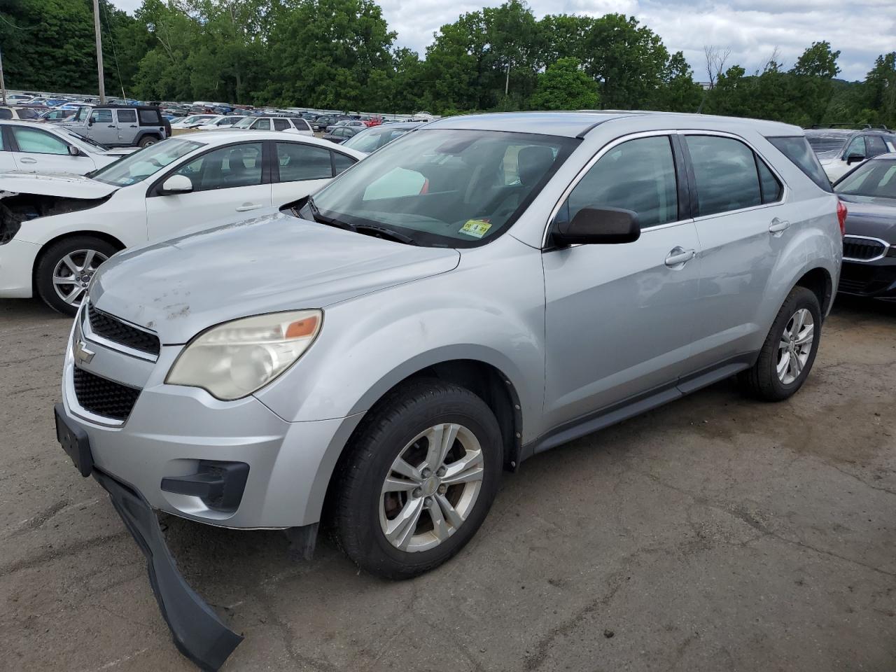 2012 Chevrolet Equinox Ls vin: 2GNFLCEK3C6181451