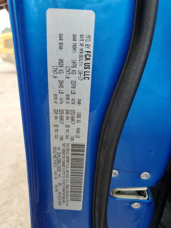 3C4NJCBB8JT182361 2018 Jeep Compass Latitude