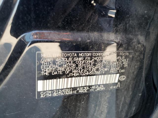 2017 Lexus Is 200T VIN: JTHBA1D24H5038819 Lot: 56223494