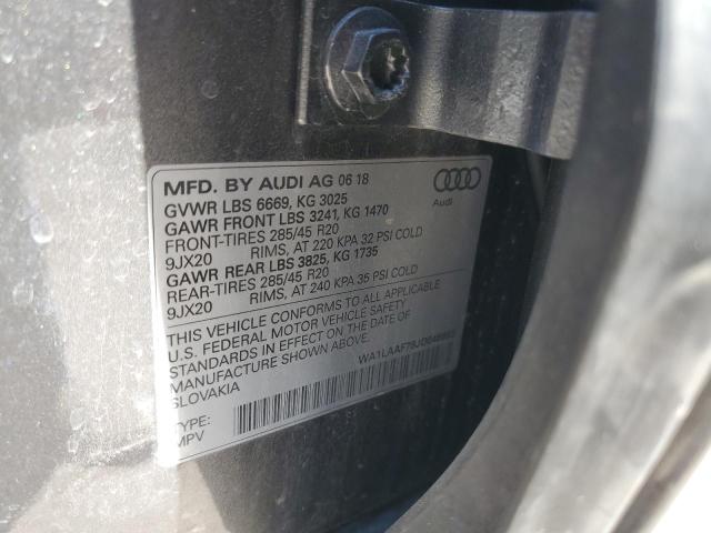 VIN WA1LAAF78JD048693 2018 Audi Q7, Premium Plus no.13