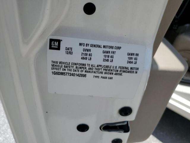 2004 Cadillac Cts VIN: 1G6DM577240142896 Lot: 60817414