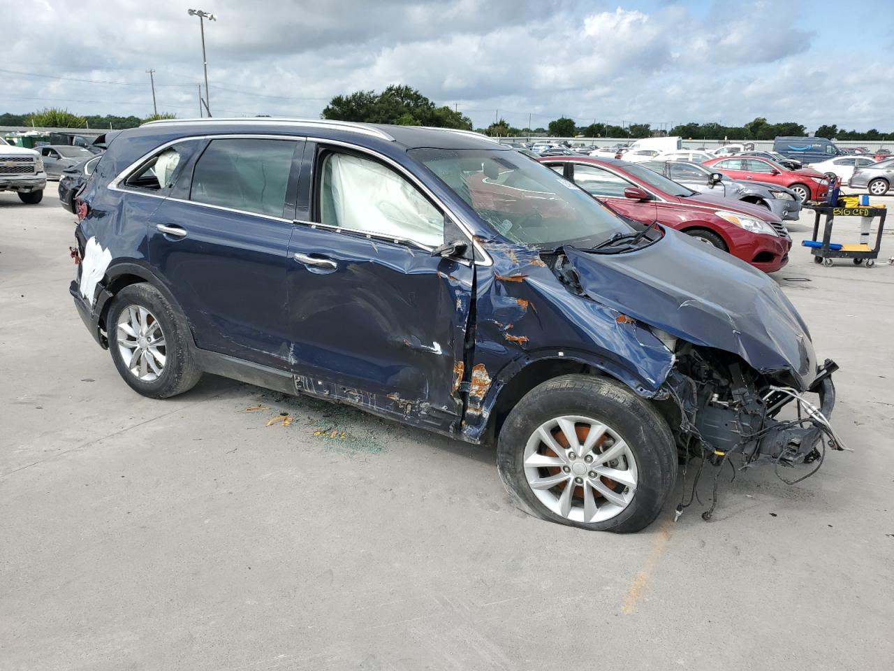 2018 Kia Sorento Lx vin: 5XYPG4A57JG394149