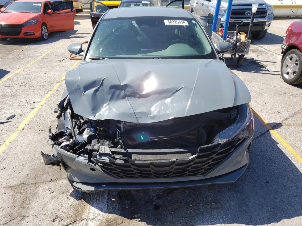 Lot #2874654093 2023 HYUNDAI ELANTRA SE