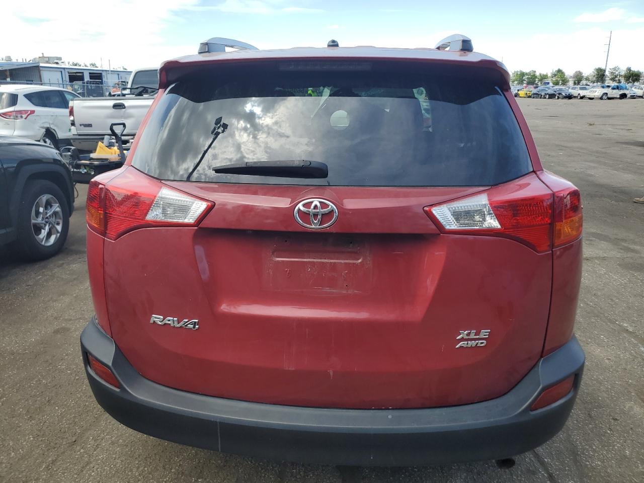 JTMBFREV1ED047571 2014 Toyota Rav4 Le