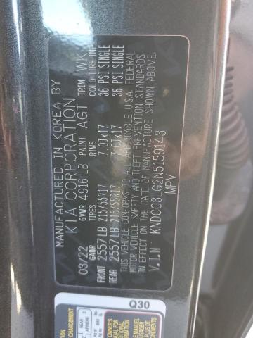 2022 Kia Niro S VIN: KNDCC3LG2N5159143 Lot: 61131324