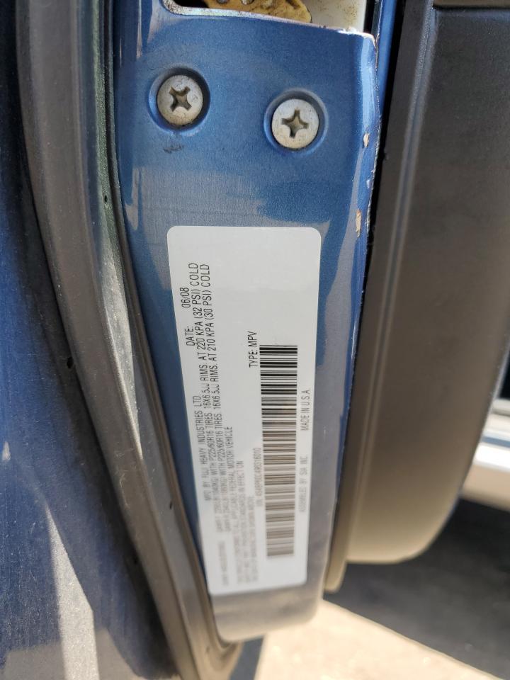 4S4BP60C496316010 2009 Subaru Outback