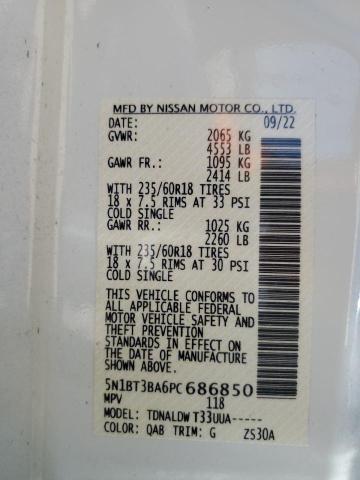 5N1BT3BA6PC686850 2023 NISSAN ROGUE - Image 12