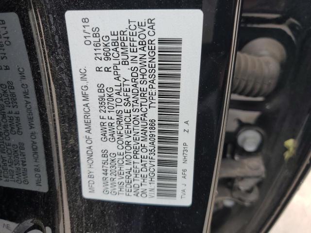 2018 HONDA ACCORD SPO - 1HGCV1F35JA091866