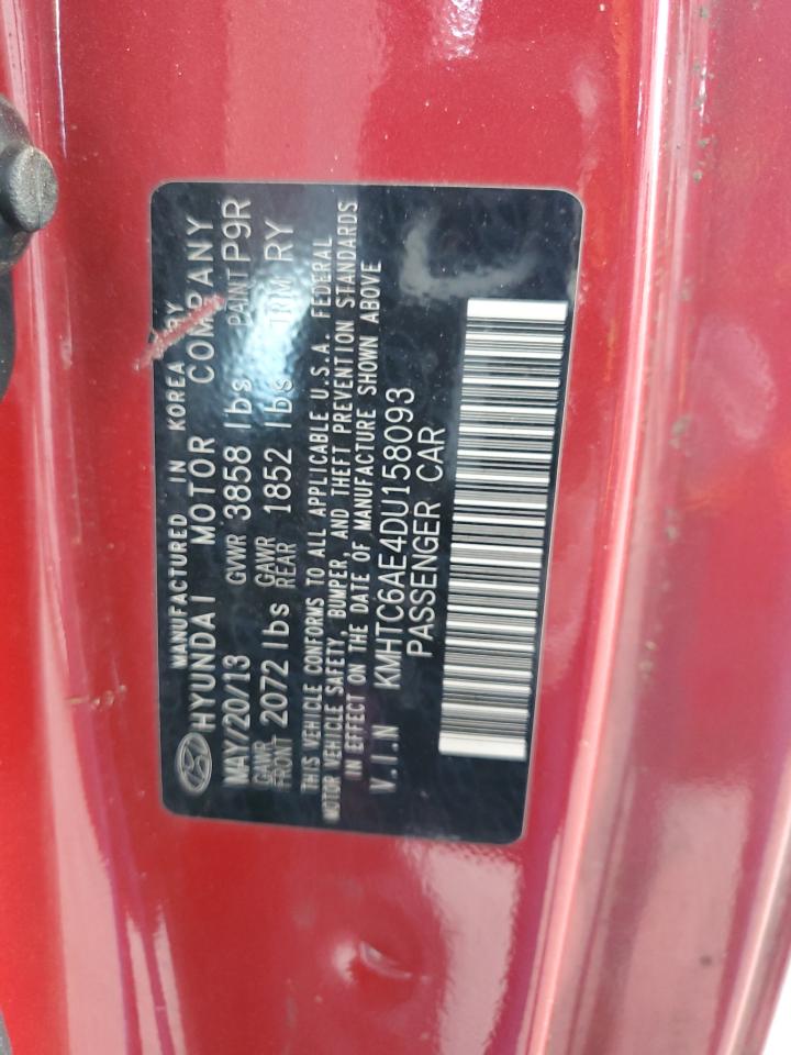 KMHTC6AE4DU158093 2013 Hyundai Veloster Turbo