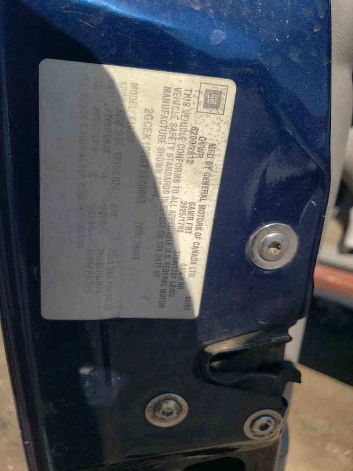 2GCEK19R8T1226643 1996 Chevrolet Gmt-400 K1500