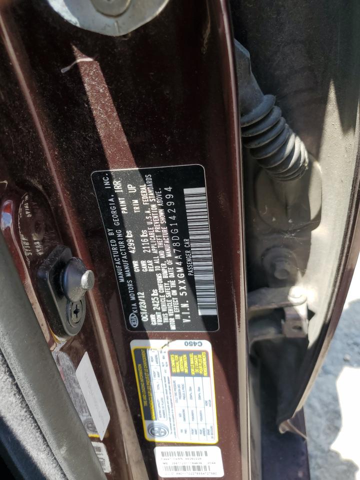 5XXGM4A78DG142994 2013 Kia Optima Lx