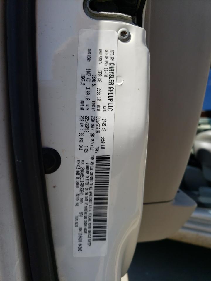 2A4RR5D11AR493041 2010 Chrysler Town & Country Touring