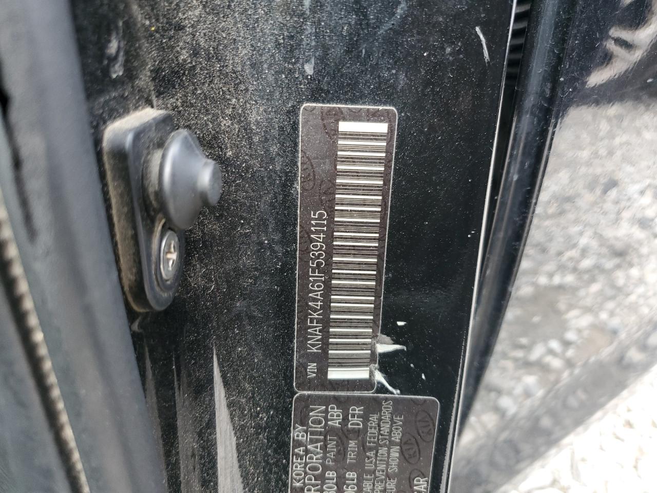 KNAFK4A61F5394115 2015 Kia Forte Lx