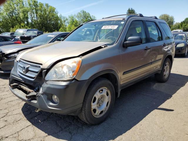 2005 Honda Cr-V Lx VIN: JHLRD78515C054114 Lot: 59737104