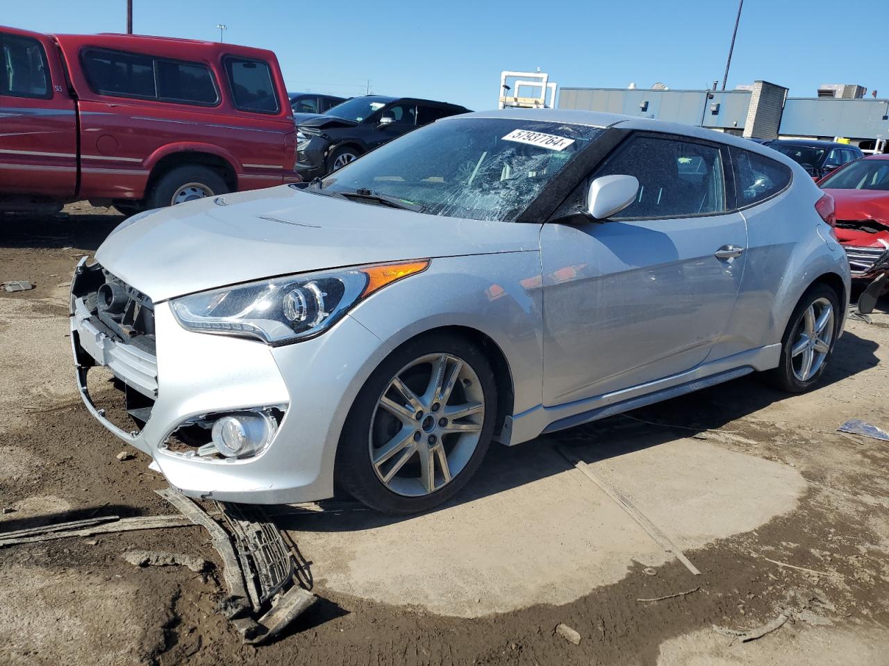 KMHTC6AE8EU184021 2014 Hyundai Veloster Turbo