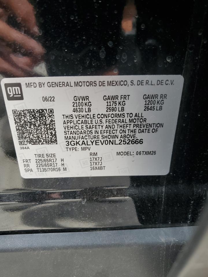 3GKALYEV0NL252666 2022 GMC Terrain At4