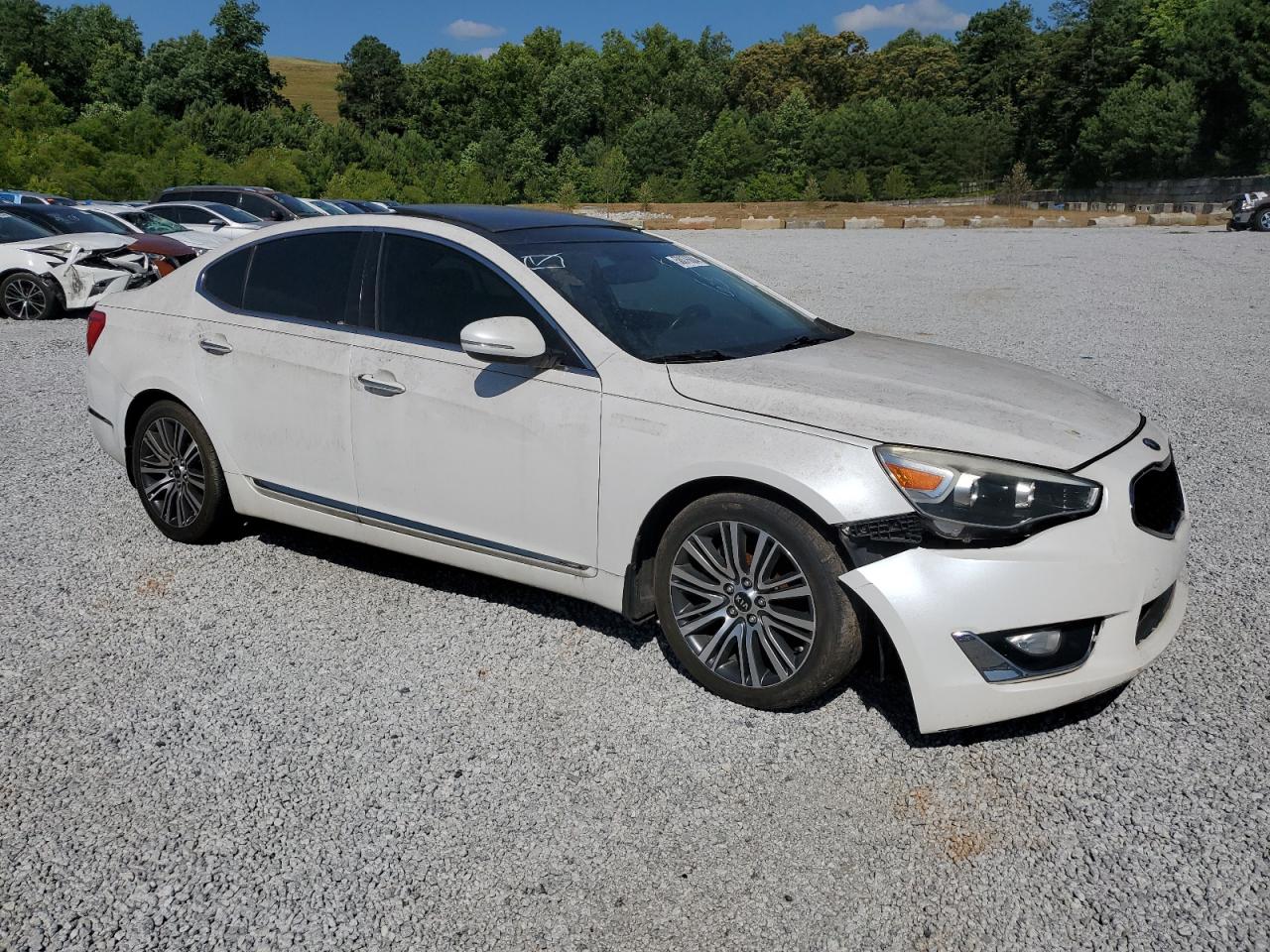 2014 Kia Cadenza Premium vin: KNALN4D72E5149594