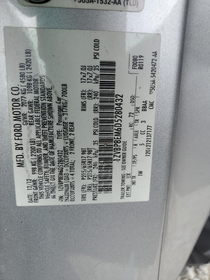 1ZVBP8EM6D5280432 2013 Ford Mustang