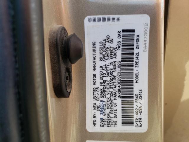 2009 Toyota Corolla Base VIN: 1NXBU40E29Z011826 Lot: 57053774