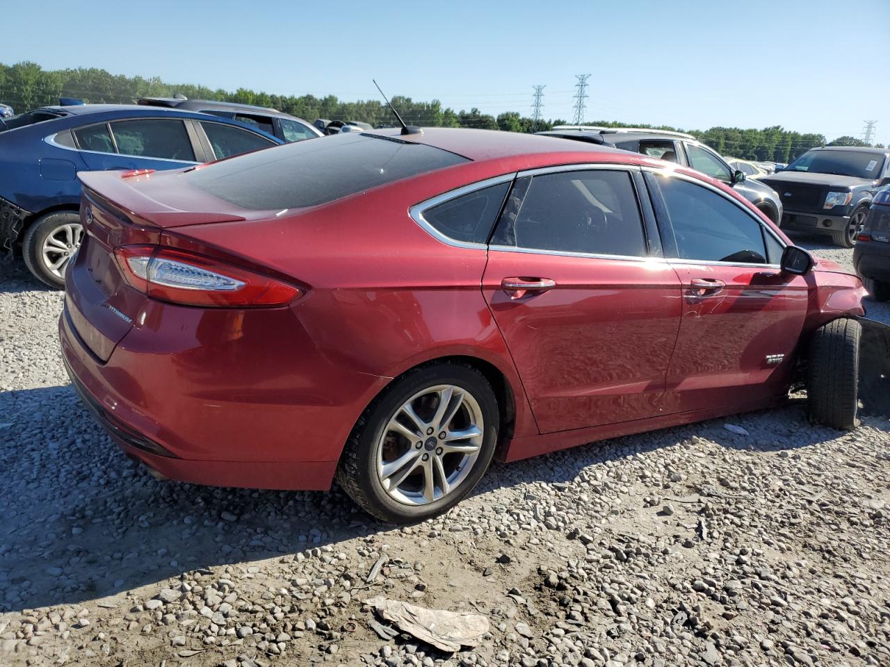 2016 Ford Fusion Titanium Phev vin: 3FA6P0SU9GR349549