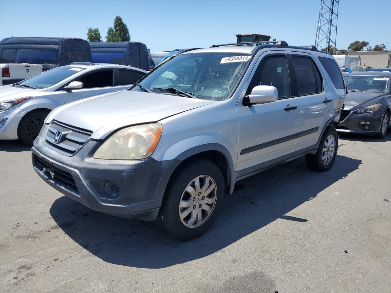 JHLRD68886C021326 2006 Honda Cr-V Ex