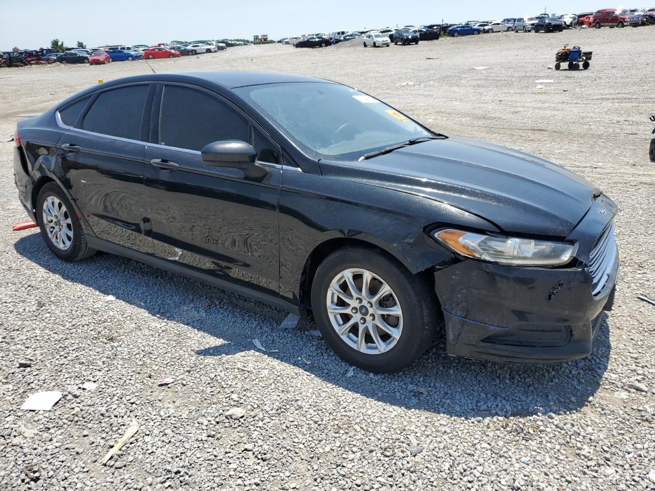 2015 Ford Fusion S vin: 3FA6P0G75FR166778