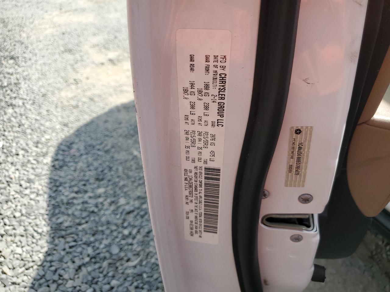 1C4NJDEB8ED765672 2014 Jeep Compass Latitude