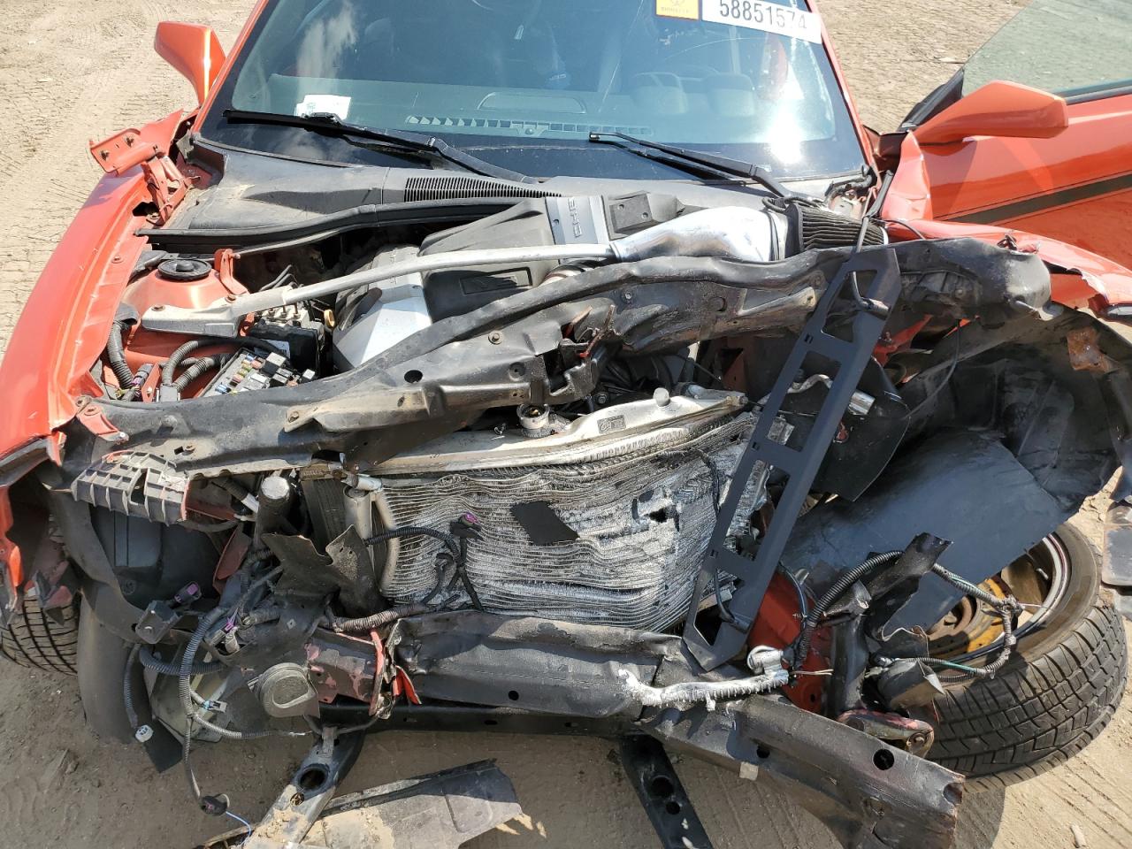 2G1FT1EWXA9216376 2010 Chevrolet Camaro Ss