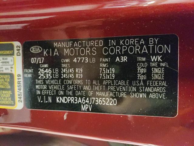 2018 KIA SPORTAGE S - KNDPR3A64J7365220