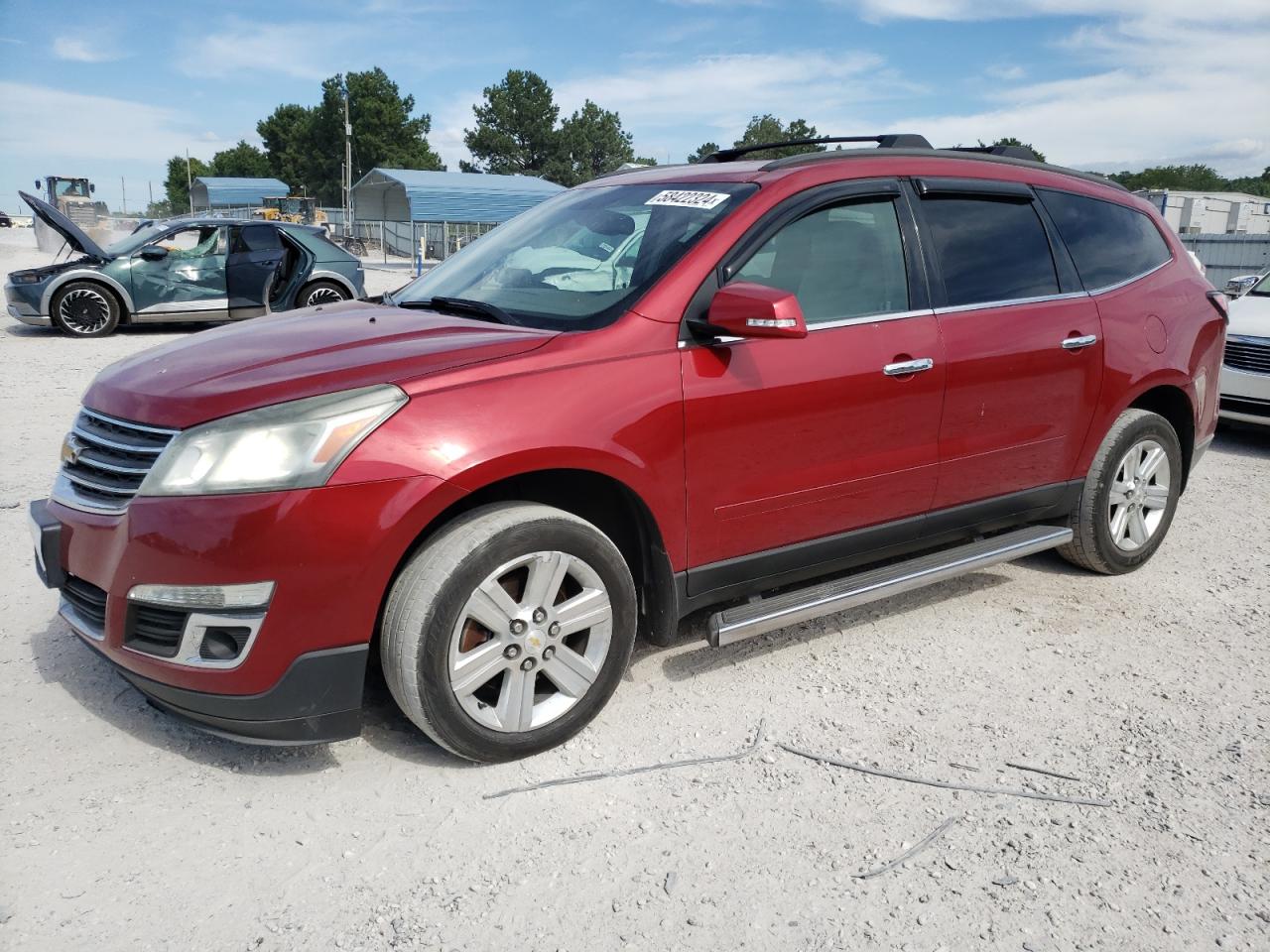 1GNKRHKD8EJ135667 2014 Chevrolet Traverse Lt