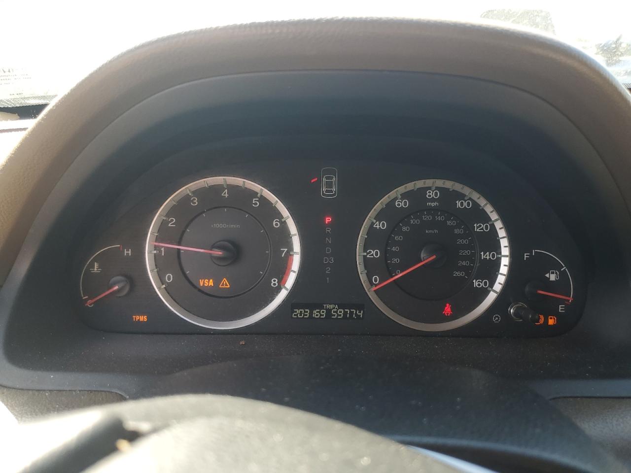 1HGCP26869A013152 2009 Honda Accord Exl