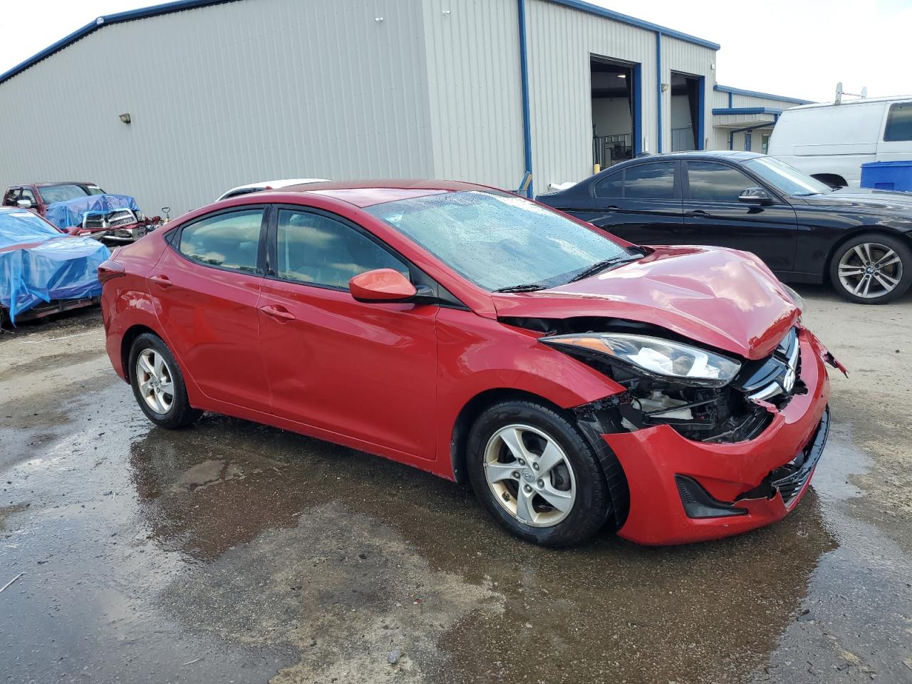 KMHDH4AE2EU181643 2014 Hyundai Elantra Se