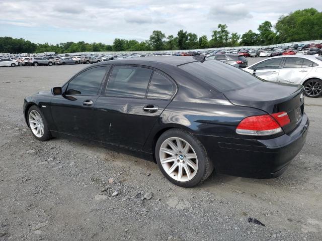 2006 BMW 750 Li VIN: WBAHN83536DT26769 Lot: 57259424