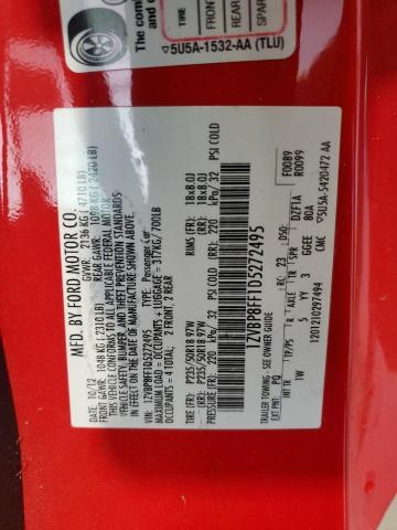 2013 Ford Mustang Gt VIN: 1ZVBP8FF1D5272495 Lot: 59043564