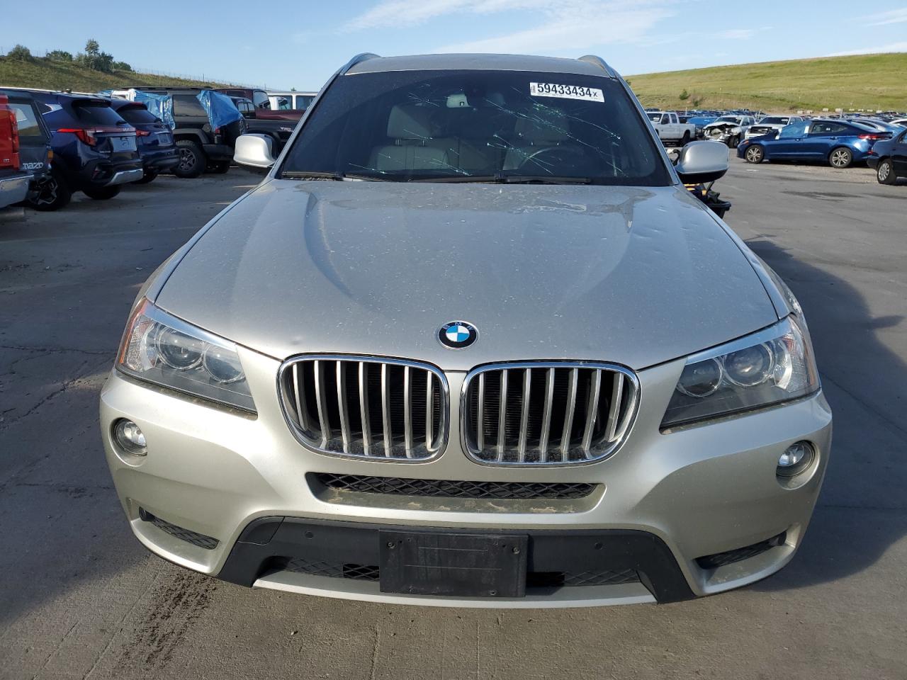 2013 BMW X3 xDrive28I vin: 5UXWX9C55D0A25159