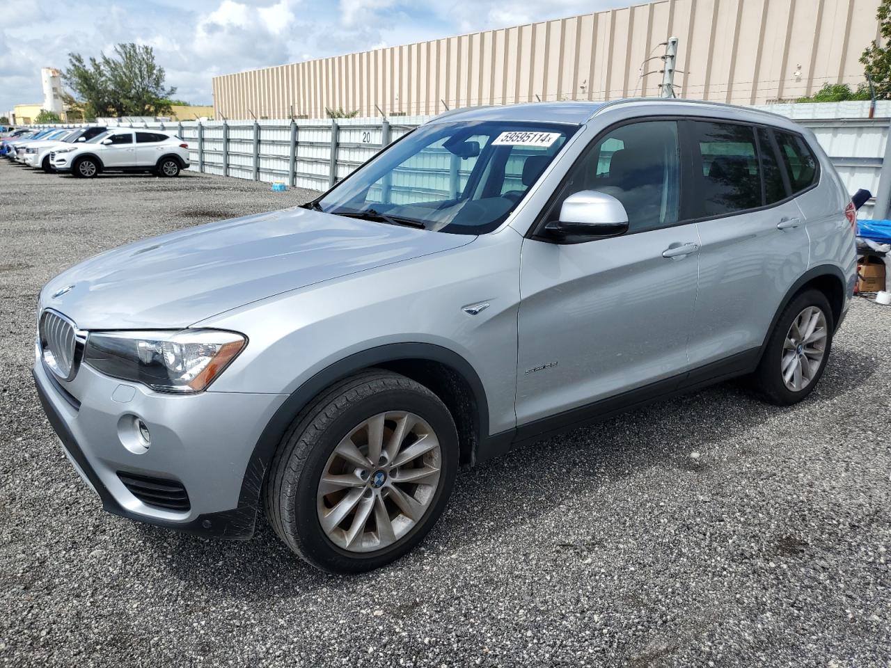 5UXWZ7C5XH0U46747 2017 BMW X3 Sdrive28I