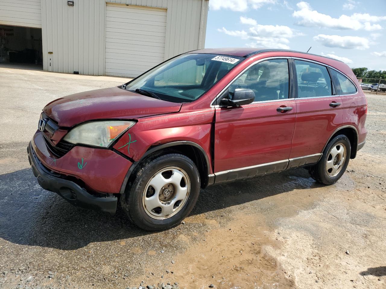 5J6RE48369L024596 2009 Honda Cr-V Lx