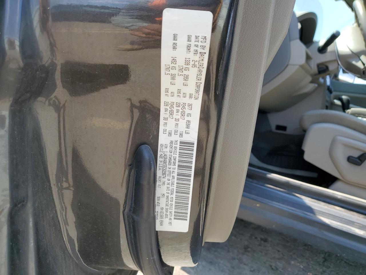 1J4GR48K55C629674 2005 Jeep Grand Cherokee Laredo