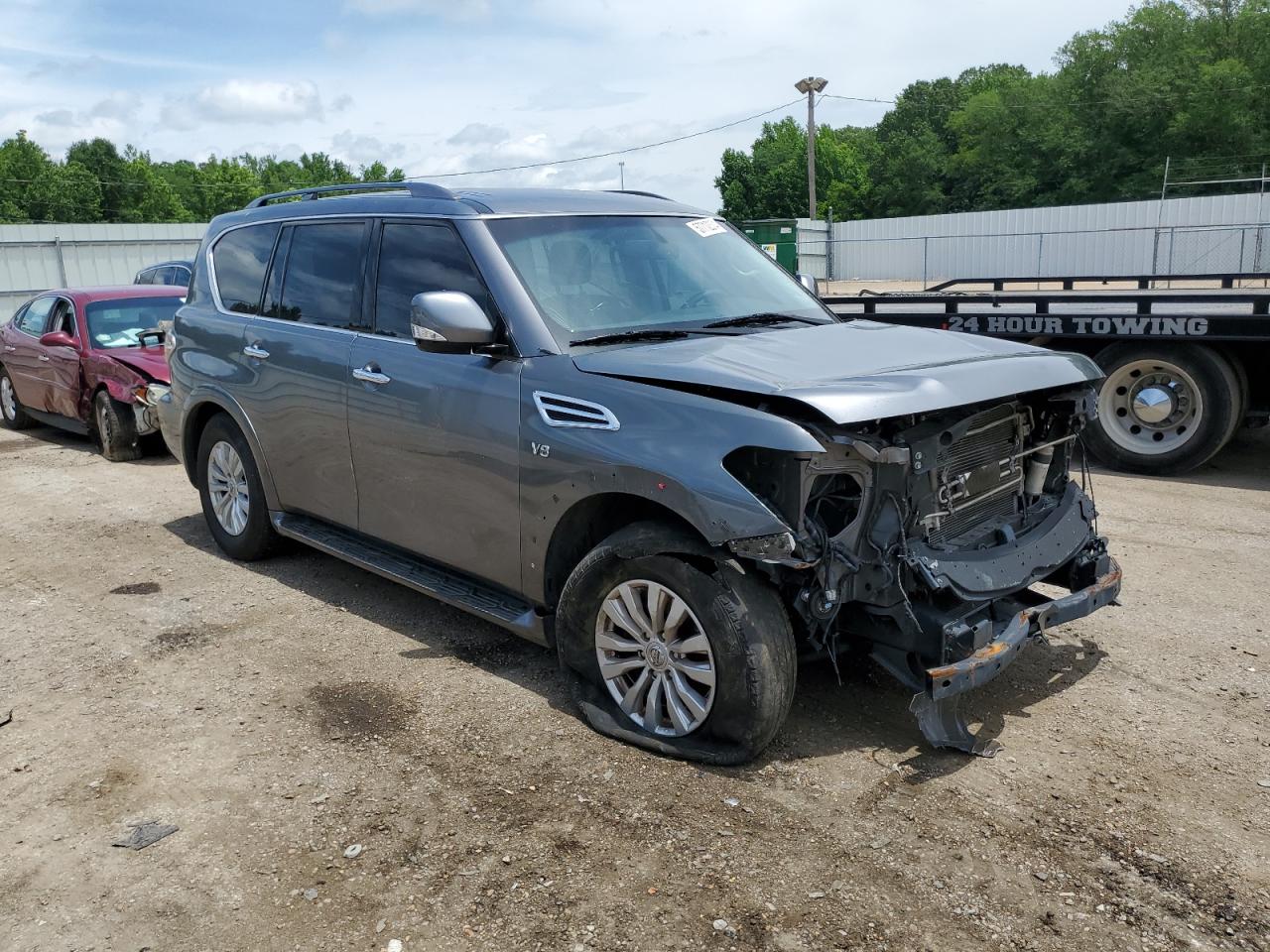 JN8AY2ND0J9054601 2018 Nissan Armada Sv