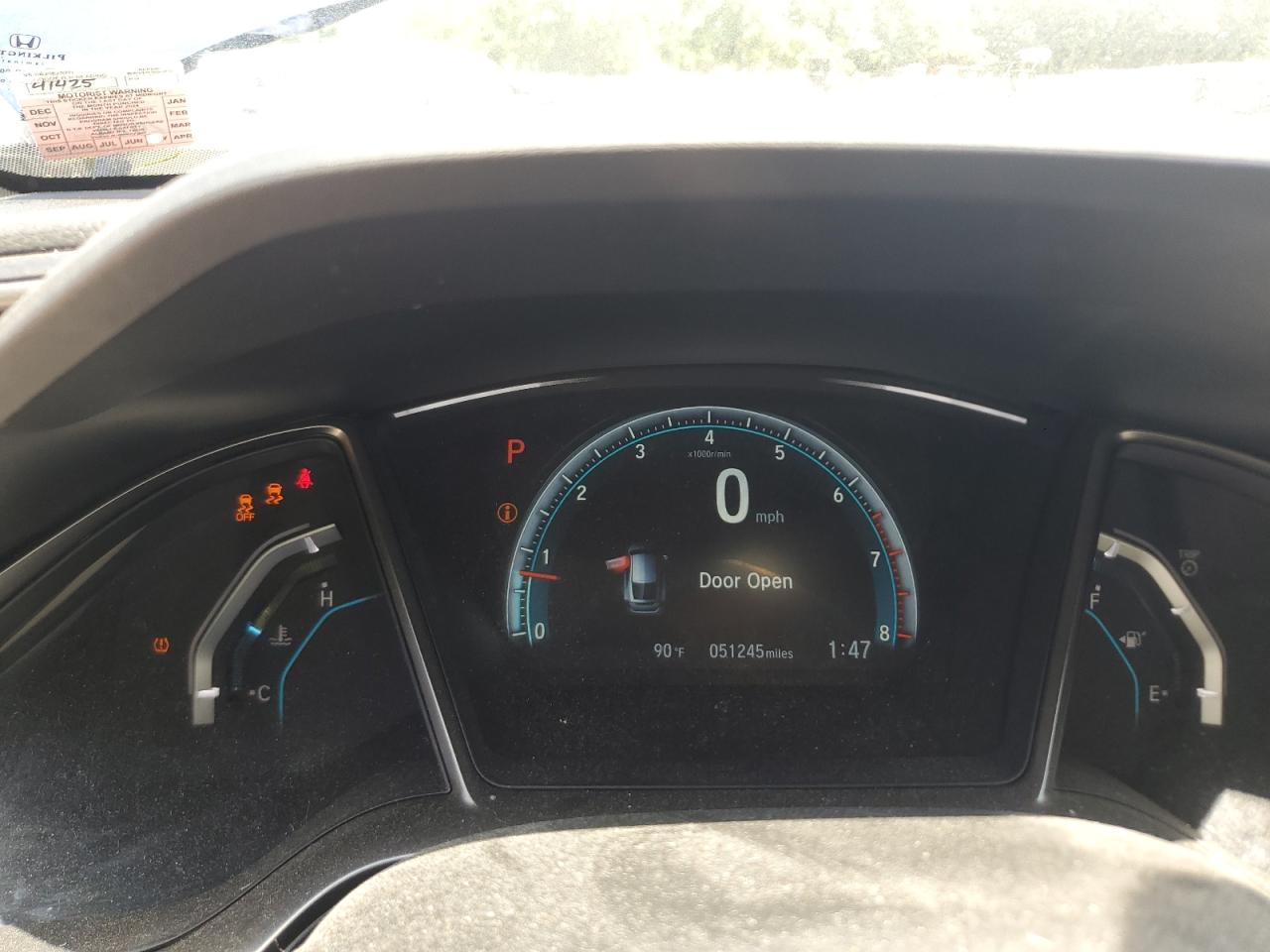 SHHFK7H56JU413295 2018 Honda Civic Ex