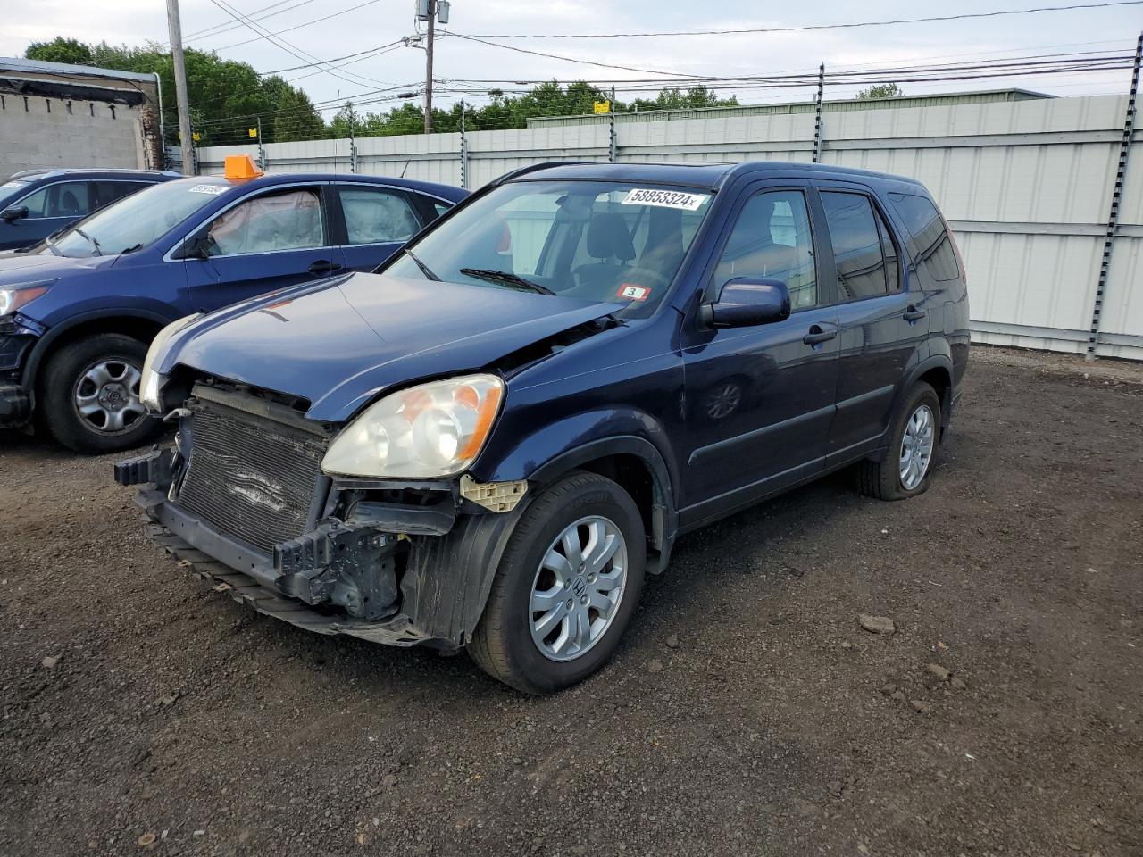 JHLRD78856C057819 2006 Honda Cr-V Ex