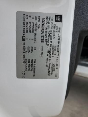 2009 Chevrolet Silverado C1500 Lt VIN: 3GCEC23J09G177315 Lot: 58646564