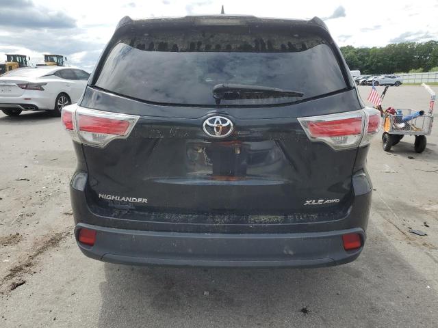 2015 Toyota Highlander Xle VIN: 5TDJKRFHXFS141163 Lot: 57330114