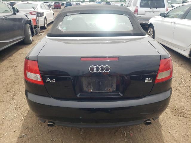 2006 Audi A4 Quattro VIN: WAUDT48H96K004780 Lot: 56760364