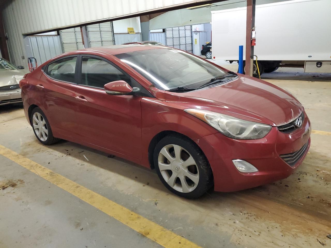 2012 Hyundai Elantra Gls vin: KMHDH4AEXCU310161